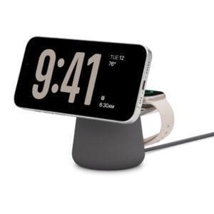 Soporte de carga inalámbrica BOOST↑CHARGE™ PRO 2 en 1 de Belkin con MagSafe