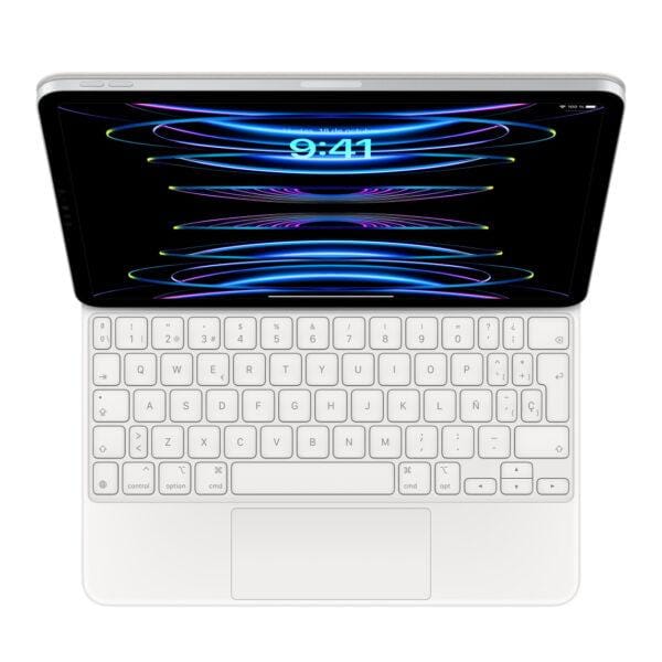 Magic Keyboard para iPad · Blanco · Español · Para iPad Pro de 11 pulgadas de 1.ª, 2.ª y 3.ª generación