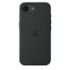 Funda silicona iPhone 16e negra