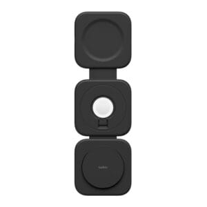 Cargador magnético inalámbrico 3 en 1 de viaje con Qi2 (15 W)