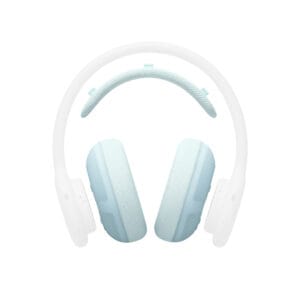 Kit de almohadillas para los Beats 360 - Almohadillas para los auriculares y la diadema en tejido de alto rendimiento (azul celeste)