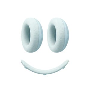 Kit de almohadillas para los Beats 360 - Almohadillas para los auriculares y la diadema en tejido de alto rendimiento (azul celeste)