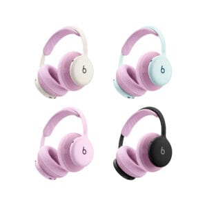 Kit de almohadillas para los Beats 360 - Almohadillas para los auriculares y la diadema en tejido de alto rendimiento (rosa)