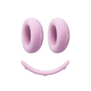 Kit de almohadillas para los Beats 360 - Almohadillas para los auriculares y la diadema en tejido de alto rendimiento (rosa)