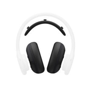 Kit de almohadillas para los Beats 360 - Almohadillas para los auriculares y la diadema en tejido UltraPlush (negro)