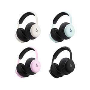 Kit de almohadillas para los Beats 360 - Almohadillas para los auriculares y la diadema en tejido UltraPlush (negro)