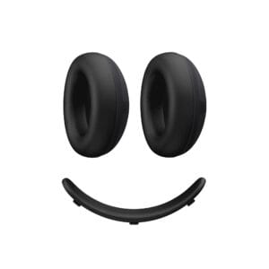 Kit de almohadillas para los Beats 360 - Almohadillas para los auriculares y la diadema en tejido UltraPlush (negro)