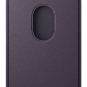 Cartera de trenzado fino con MagSafe para iPhone — Morado medianoche · vista adicional