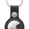 Llavero de trenzado fino para el AirTag - Negro