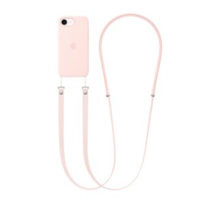 Correa Crossbody para iPhone — Rosa suave