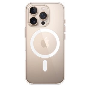 Funda transparente con MagSafe para el iPhone 16 Pro
