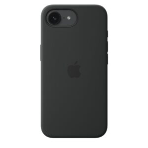Funda de silicona para iPhone 16e - Negro
