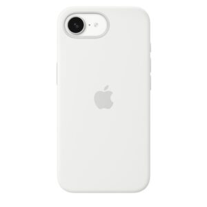 Funda de silicona para iPhone 16e - Blanco