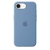 Funda de silicona para iPhone 16e - Azul invierno