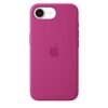 Funda de silicona para iPhone 16e - Fucsia