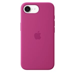 Funda de silicona para iPhone 16e - Fucsia