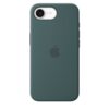 Funda de silicona para iPhone 16e - Verde lago