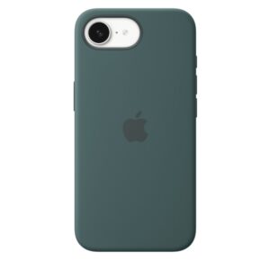 Funda de silicona para iPhone 16e - Verde lago