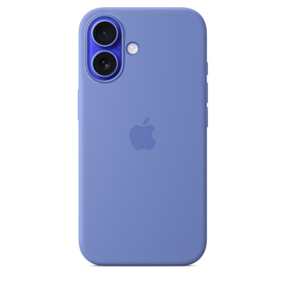 AC-MDGQ4 Funda de silicona con MagSafe para el iPhone 16 - Violeta