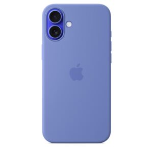 Funda de silicona con MagSafe para el iPhone 16 Plus - Violeta