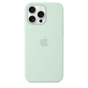 Funda de silicona con MagSafe para el iPhone 16 Pro Max - Aguamarina