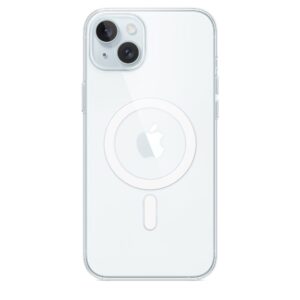 Funda transparente con MagSafe para el iPhone 15 Plus