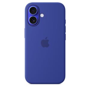 Funda de silicona con MagSafe para el iPhone 16 - Azul ultramar