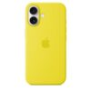 Funda de silicona con MagSafe para el iPhone 16 - Amarillo carambola