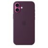 Funda de silicona con MagSafe para el iPhone 16 Plus - Ciruela