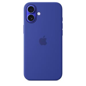 Funda de silicona con MagSafe para el iPhone 16 Plus - Azul ultramar
