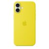 Funda de silicona con MagSafe para el iPhone 16 Plus - Amarillo carambola