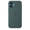 Funda de silicona con MagSafe para el iPhone 16 Plus - Verde lago