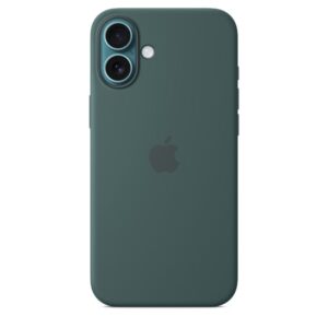 Funda de silicona con MagSafe para el iPhone 16 Plus - Verde lago