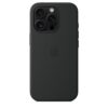 Funda de silicona con MagSafe para el iPhone 16 Pro - Negro