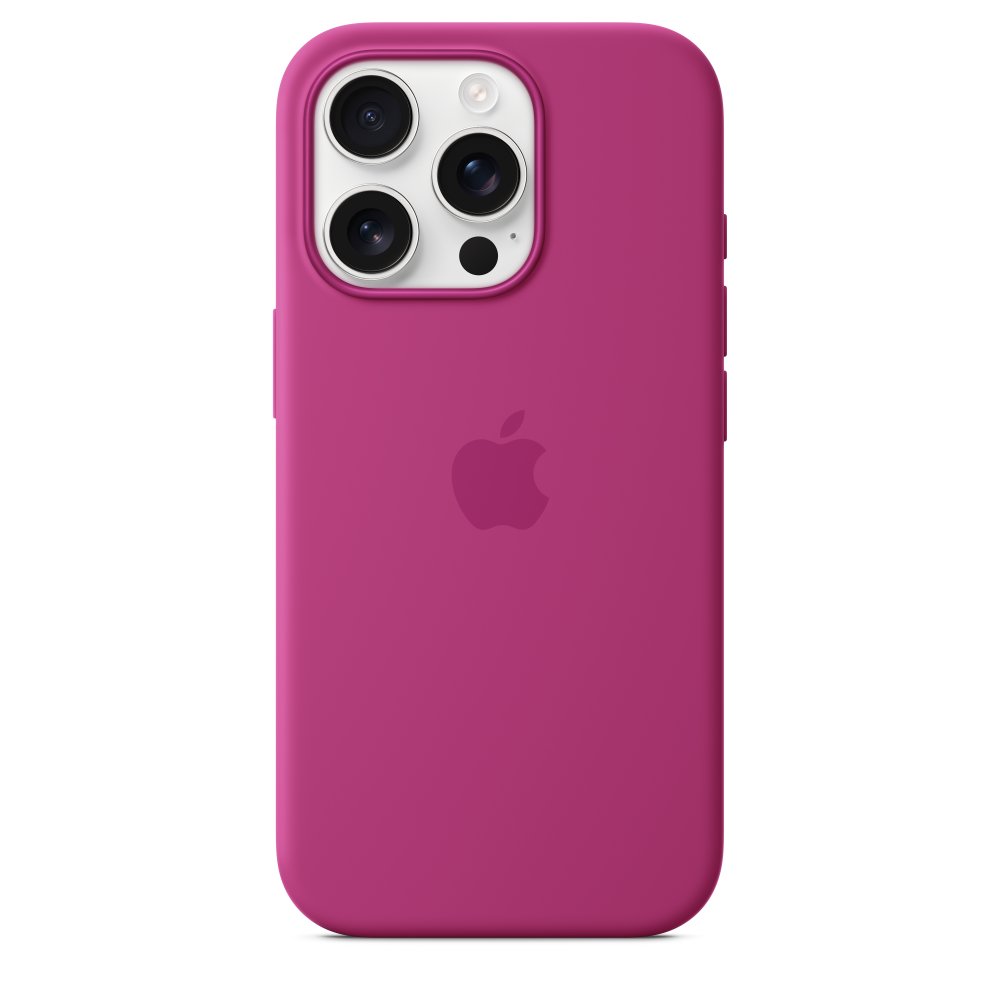 AC-MYYN3 Funda de silicona con MagSafe para el iPhone 16 Pro - Fucsia