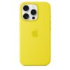 Funda de silicona con MagSafe para el iPhone 16 Pro - Amarillo carambola