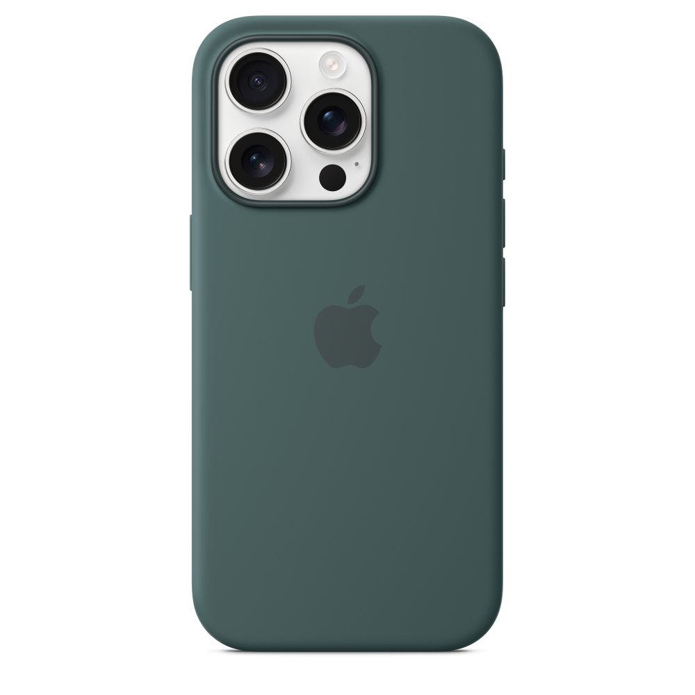 AC-MYYR3 Funda de silicona con MagSafe para el iPhone 16 Pro - Verde lago