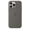 Funda de silicona con MagSafe para el iPhone 16 Pro Max - Gris piedra