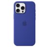Funda de silicona con MagSafe para el iPhone 16 Pro Max - Azul ultramar