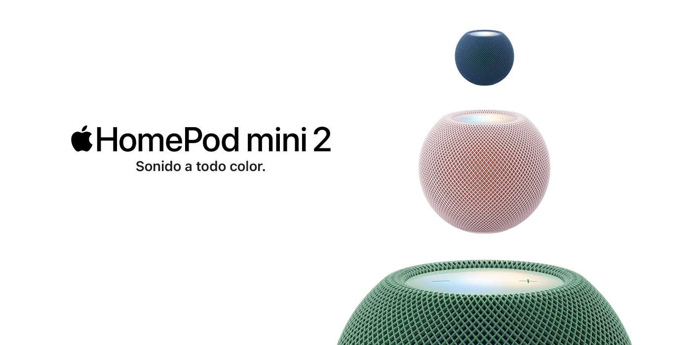 HomePod mini 2. Sonido a todo color.