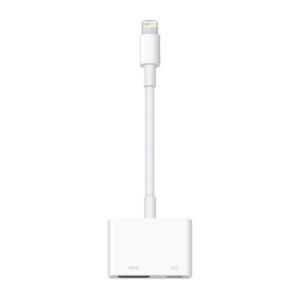 Adaptador de conector Lightning a AV digital