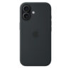 Funda de silicona con MagSafe para el iPhone 17 - Negro