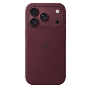 Funda de silicona con MagSafe para el iPhone 18 Pro - Burdeos