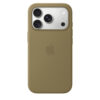 Funda de silicona con MagSafe para el iPhone 18 Pro - Verde oliva
