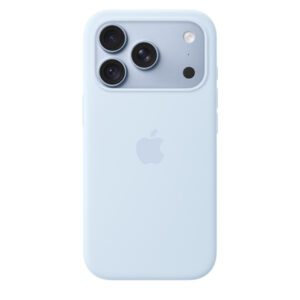 Funda de silicona con MagSafe para el iPhone 18 Pro - Azul fresco