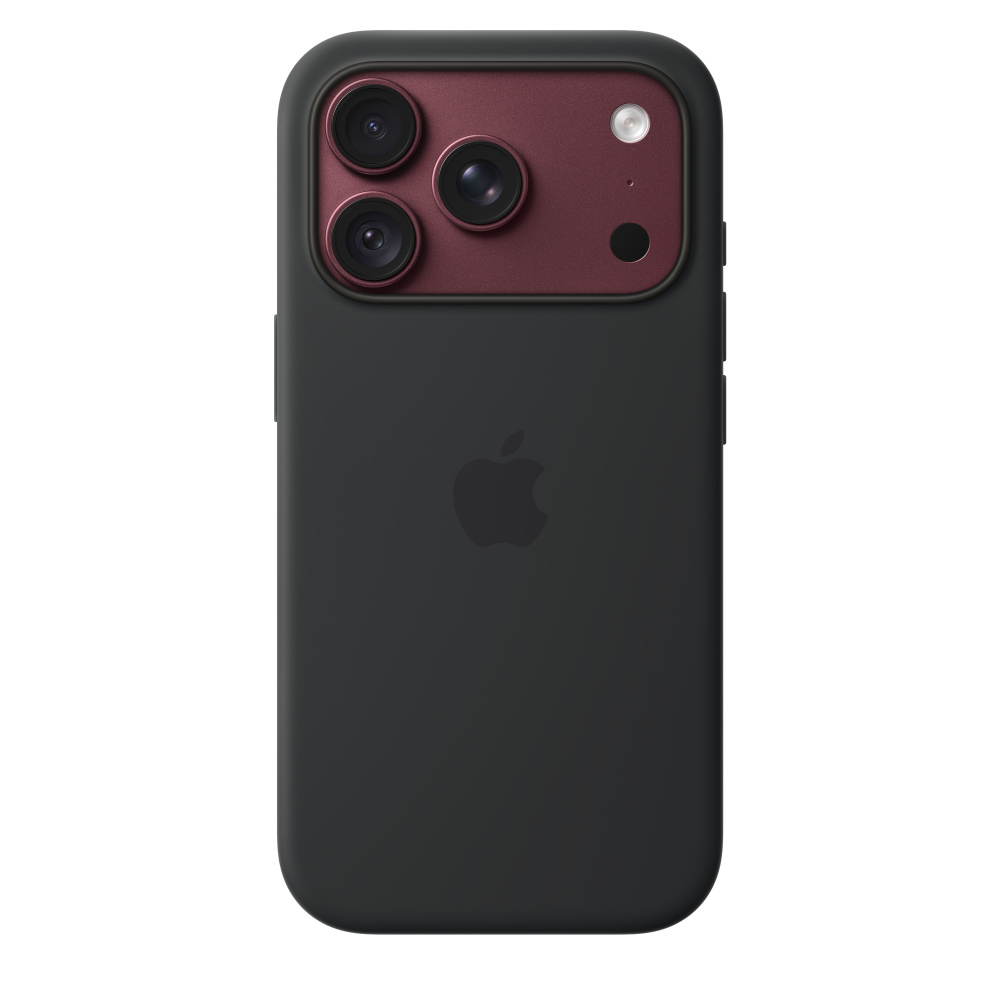MK8Y4_AV1 Funda de silicona con MagSafe para el iPhone 18 Pro - Negro