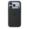 Funda de silicona con MagSafe para el iPhone 18 Pro - Negro
