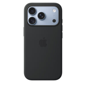 Funda de silicona con MagSafe para el iPhone 18 Pro - Negro