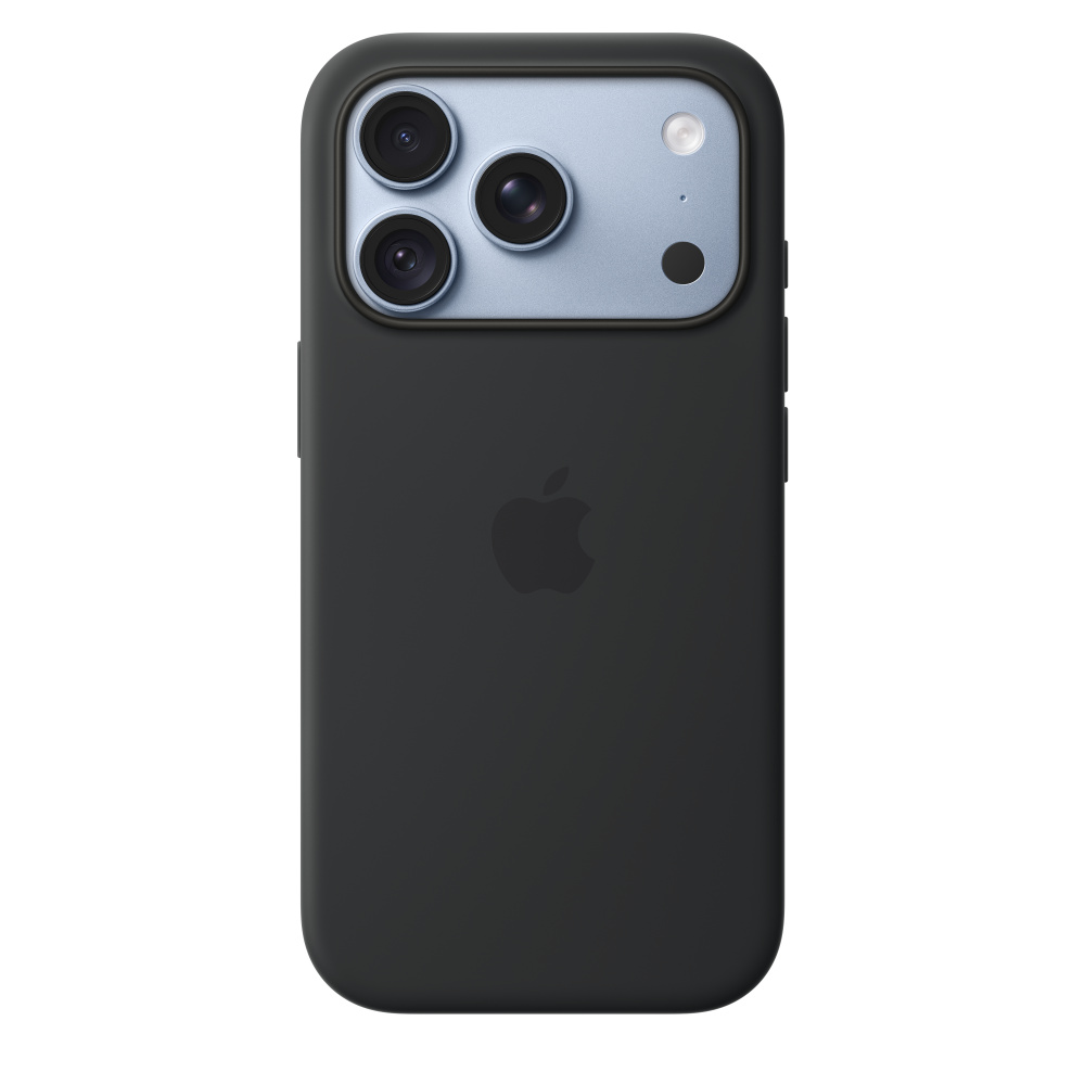 MK8Y4_AV2 Funda de silicona con MagSafe para el iPhone 18 Pro - Negro
