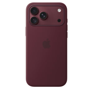 Funda de silicona con MagSafe para el iPhone 18 Pro Max - Burdeos